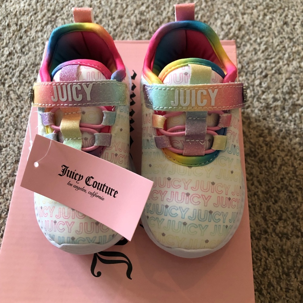 Brand new in box Juicy Couture little girls sneakers